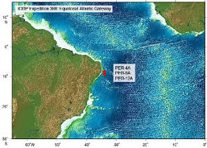 Call for Applications - IODP Expedition 388 Equatorial Atlantic Gateway